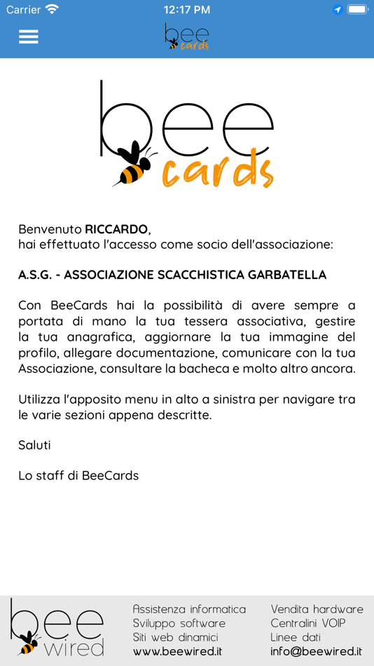 #2. BeeCards (iOS) Podle: Beewired informatica e internet