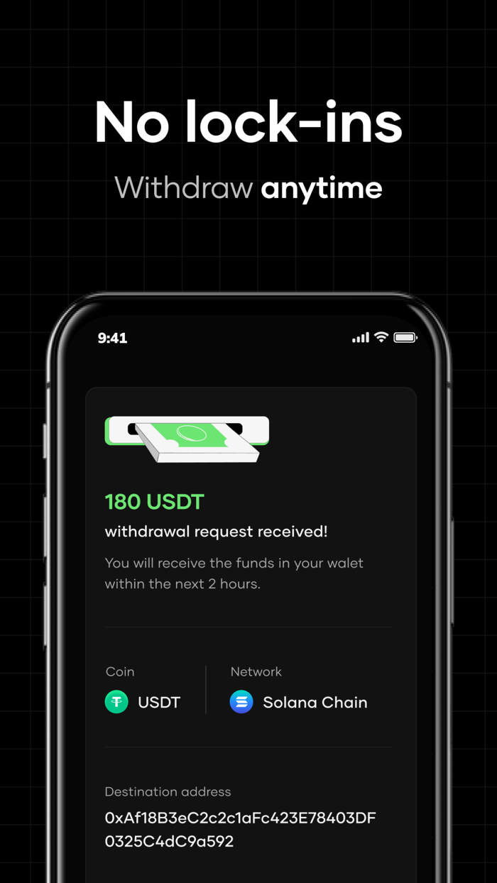 Flint Earn Crypto BTC ETH