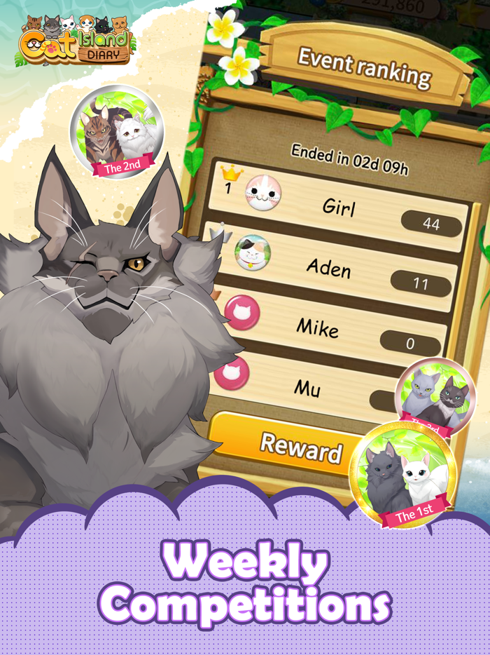 Cat Island DiaryHappy Match 3