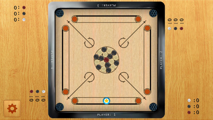 Tap Fingers Pocket Carrom