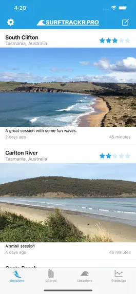 Game screenshot SurfTrackr: Surfing Journal mod apk