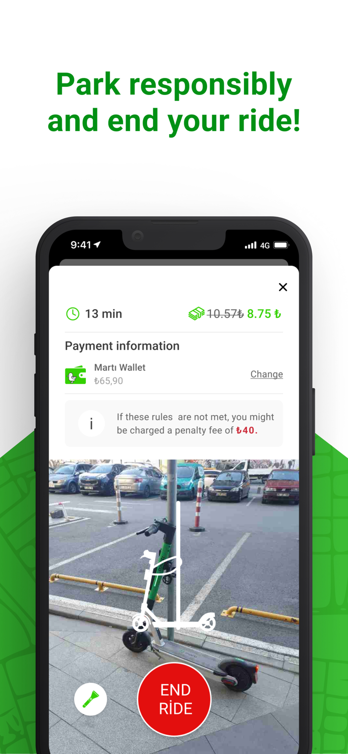 MARTI Scooter and TAG