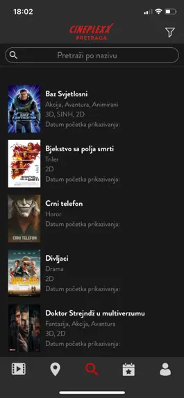 Game screenshot Cineplexx Crna Gora hack
