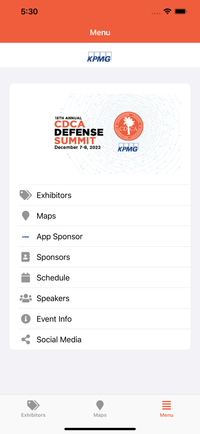 15th CDCA Defense Summit