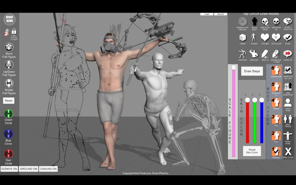 #6. Pose Tool 3D Pro (macOS) بواسطة: Junaid Khan