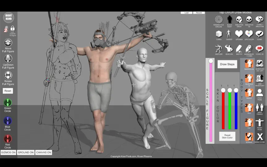 Скриншот Pose Tool 3D Pro на iPhone 6