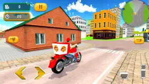 Pizza Delivery Boy Bike Game screenshot 2