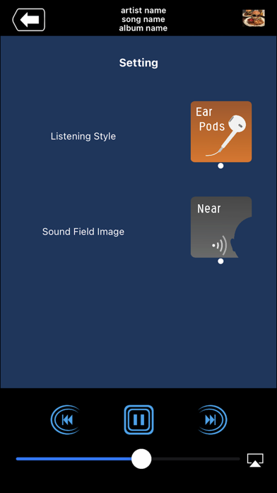 cear music player Screenshot