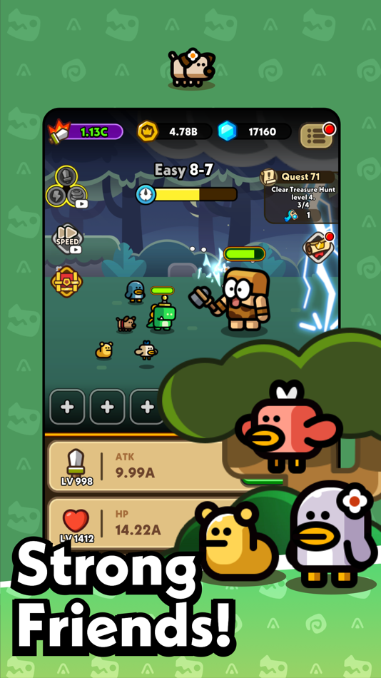 #6. Hero Dino®: Idle RPG (iOS) 来自: NLABSOFT Co., Ltd.