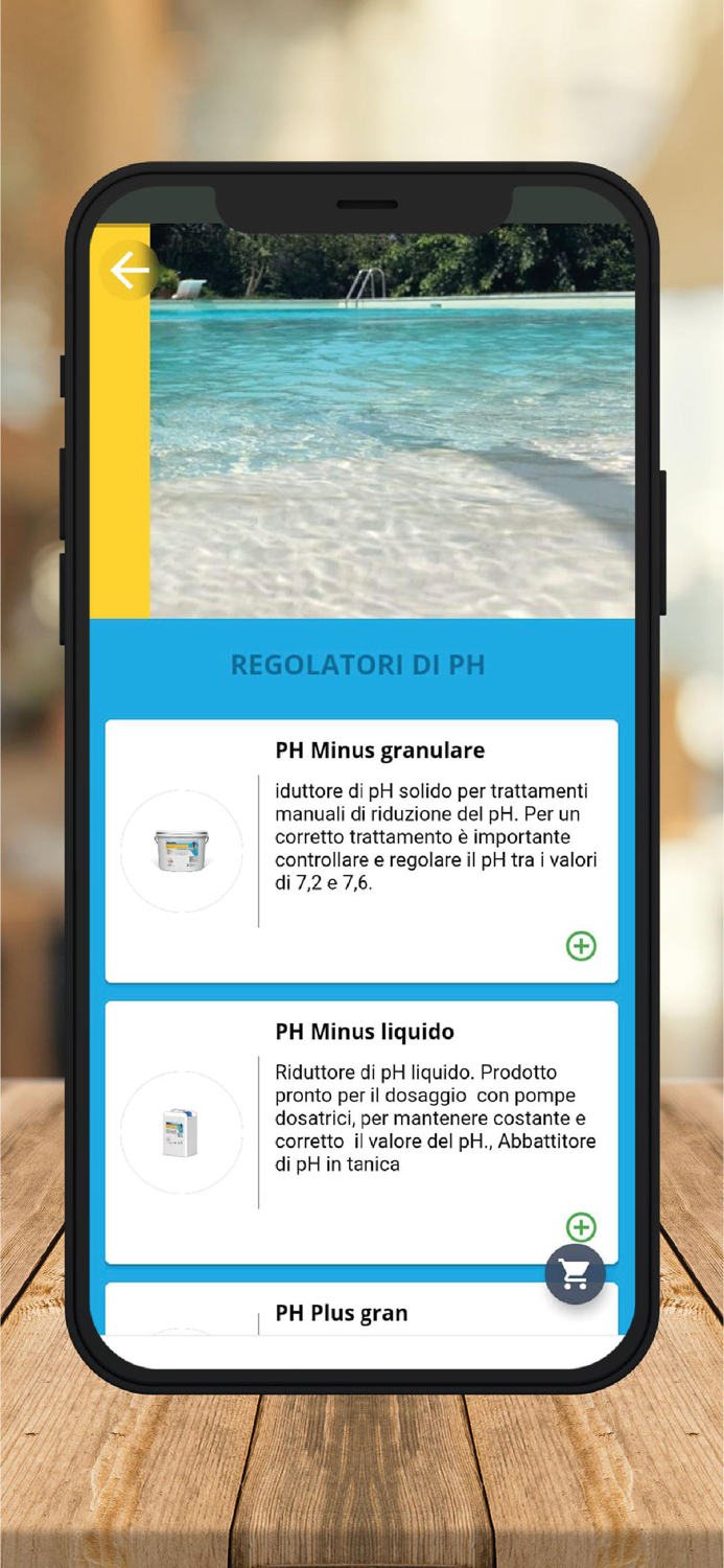 PRODOTTI PER LA MIA PISCINA