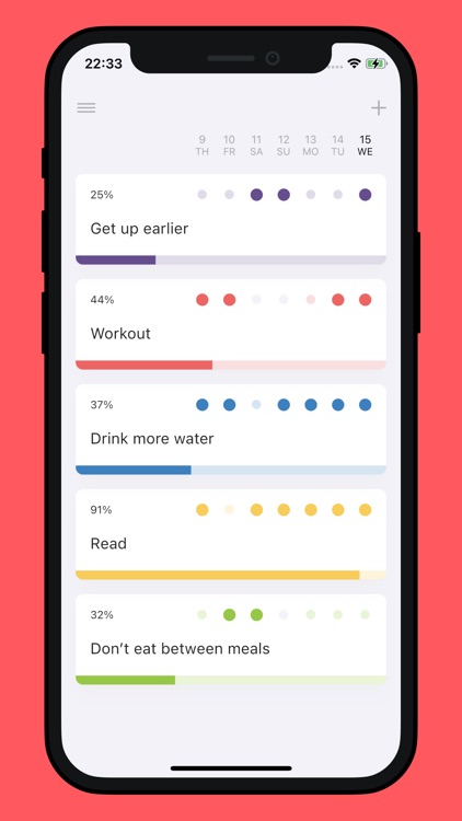 Trait: Habit tracker & streaks