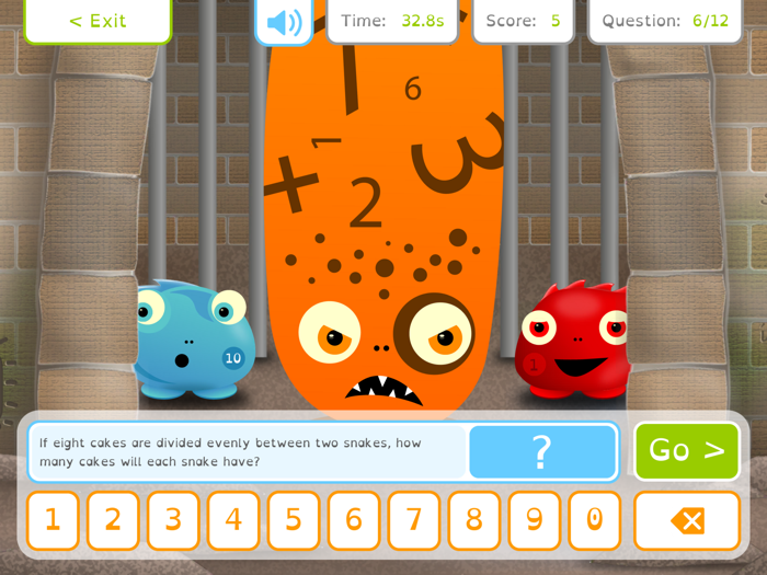 Squeebles Times Tables Connect