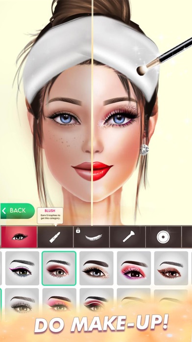 Makeover Dress Up Girls Game Screenshot