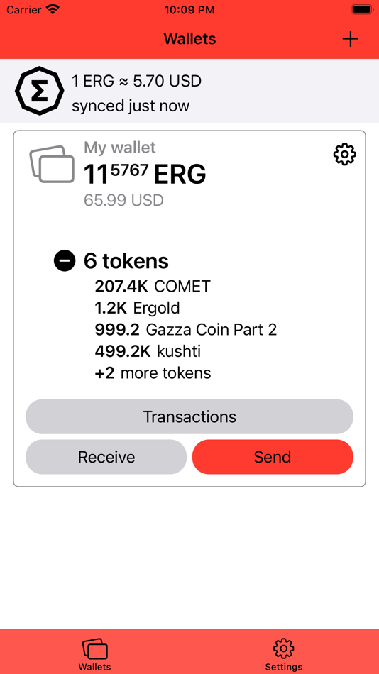 Terminus Wallet - Ergo (iOS) 由: zenGate Global Terminus Wallet - Ergo (iOS) 由: zenGate Global