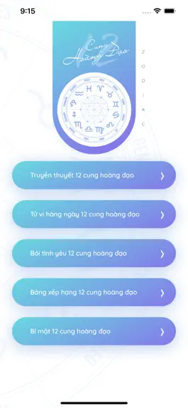 Game screenshot Cung Hoàng Đạo-Cung Hoang Dao mod apk