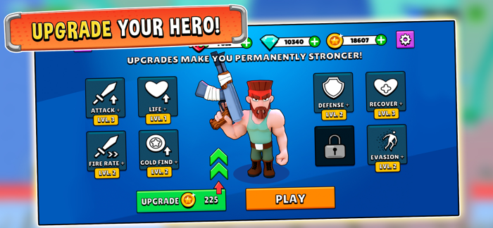 Gunfire Stars Arcade Shooting