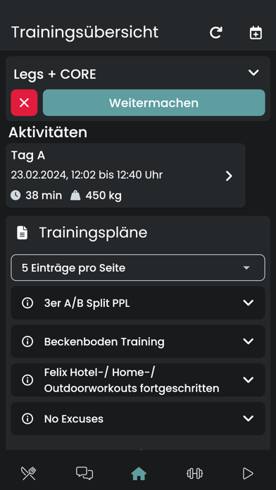Online Coach Screenshot