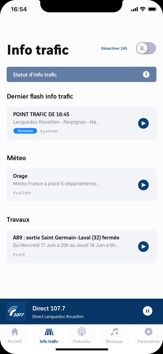 Radio VINCI Autoroutes 107.7