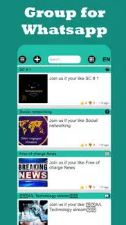 group for whatsapp iphone screenshot 1