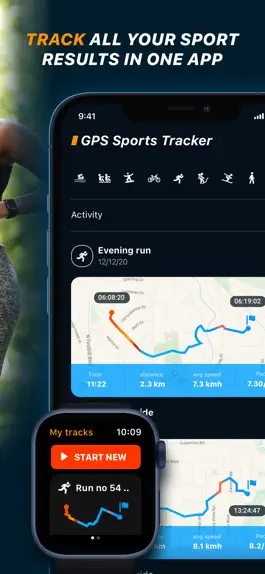 Game screenshot FitGet: GPS Sport Tracker App apk