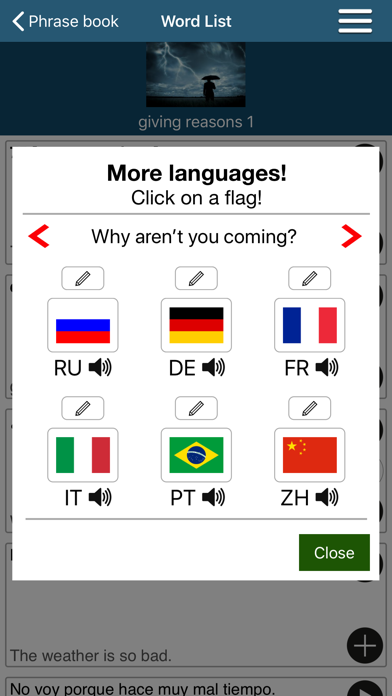 50 languages Screenshot