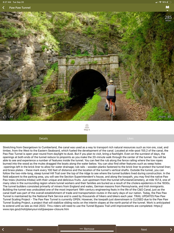 Mountain Maryland iPad screenshot 10 - Travel app