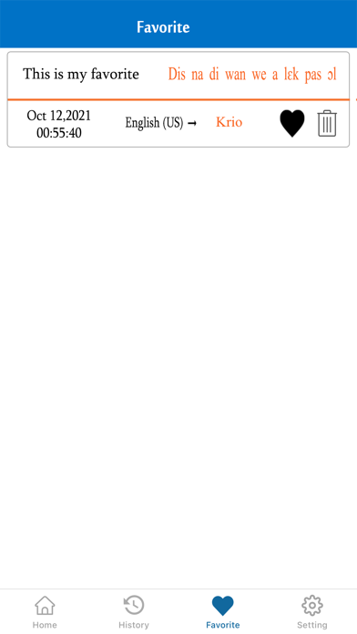 English To Krio Translator Screenshot
