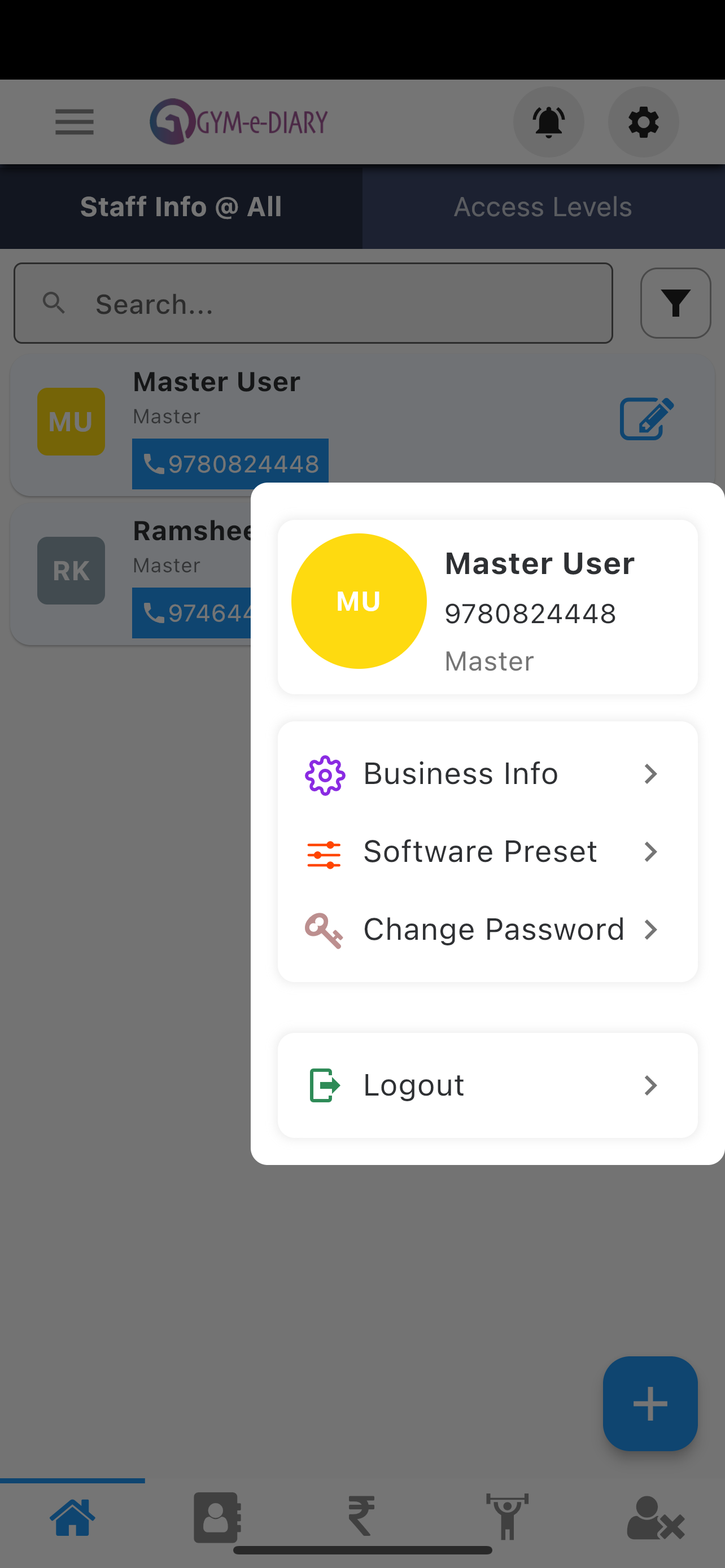 GYMeDIARY Pro - Software