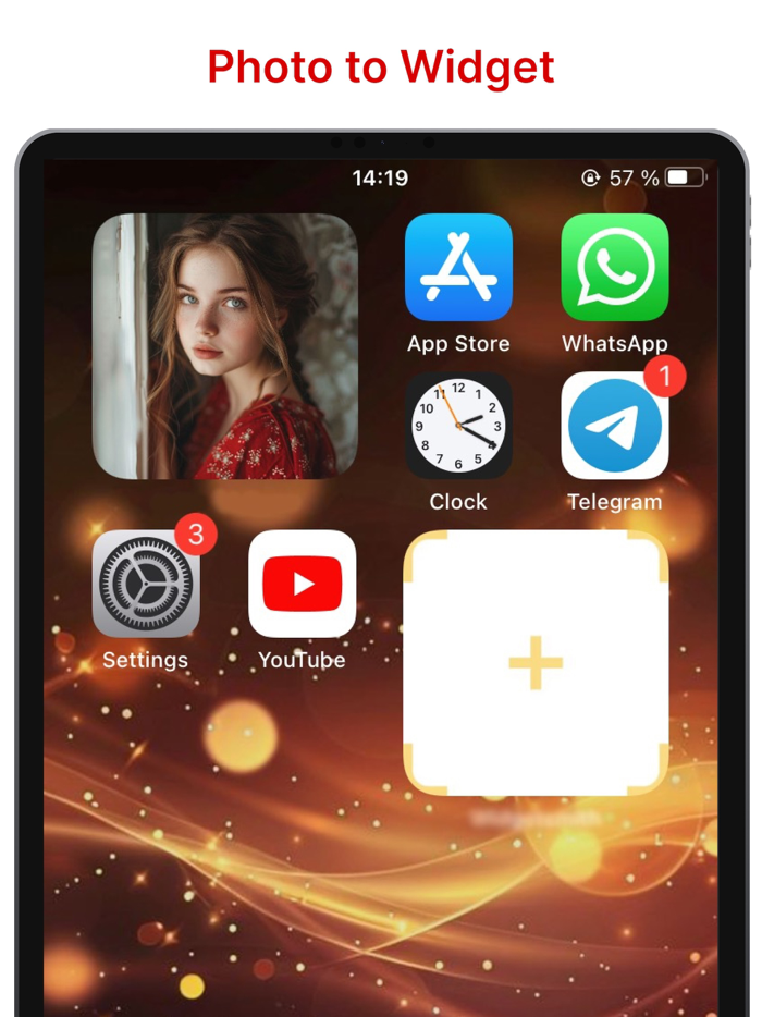 Photo Widget Color Picture