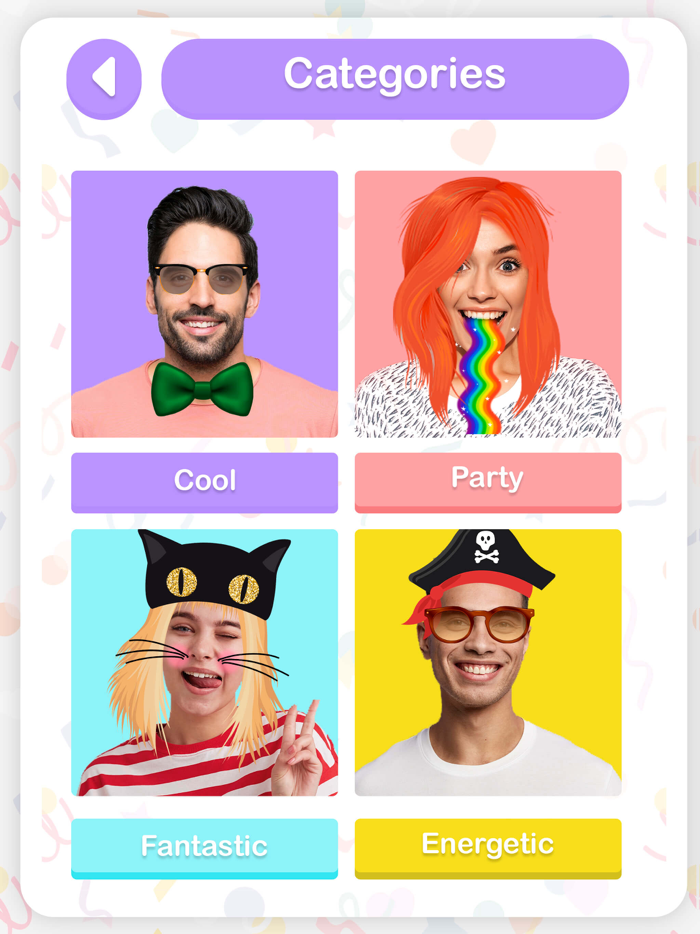 Face Stickers Selfie Camera