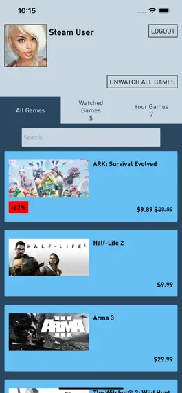 Game screenshot Games On Sale Finder mod apk