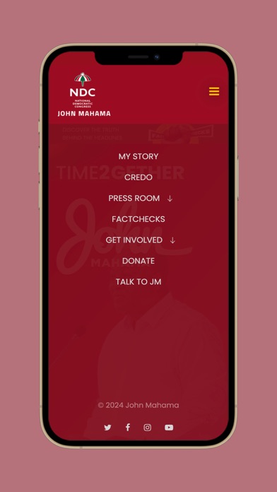 Screenshot #2 pour John Mahama