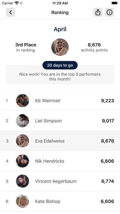 RiverWild Fitness Screenshot