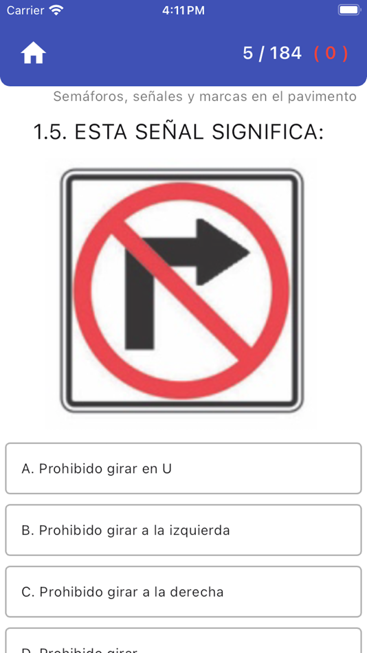 #5. PA DMV Practice Test (español) (iOS) By: Pavel Gorokhov