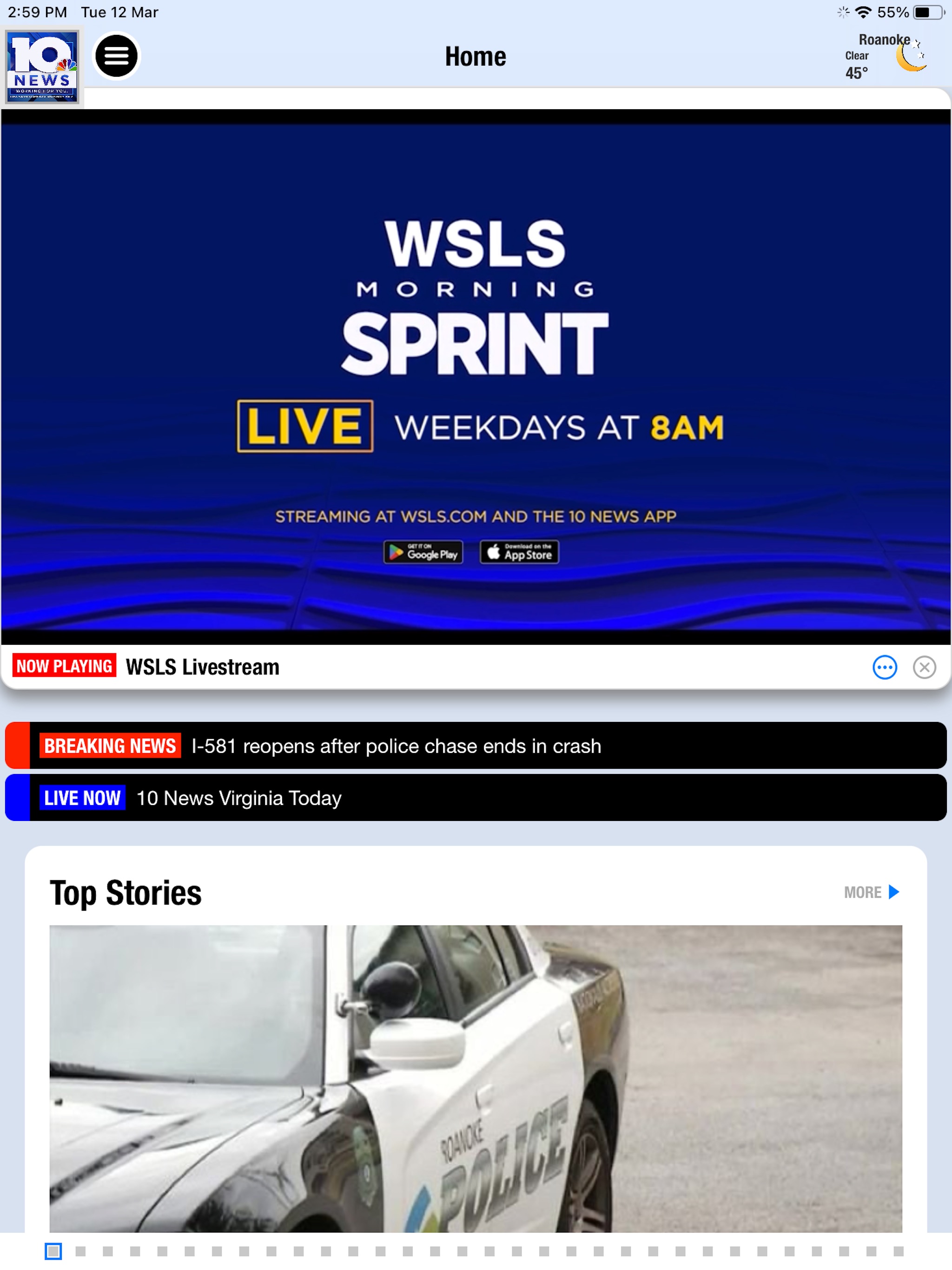 WSLS 10 News - Roanokeのおすすめ画像1