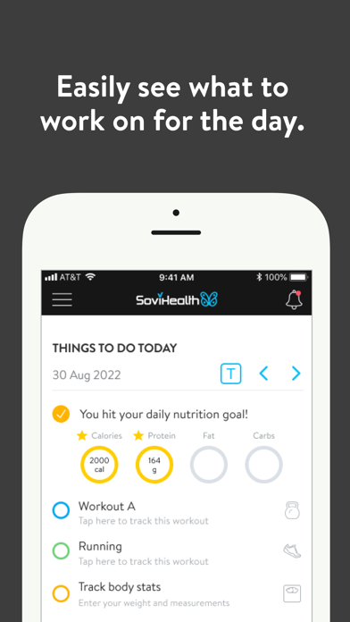 Sovi Health Trainer Screenshot