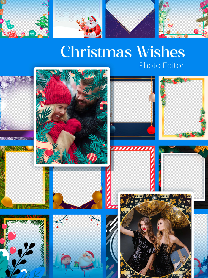 Christmas Wishes Photo Editor