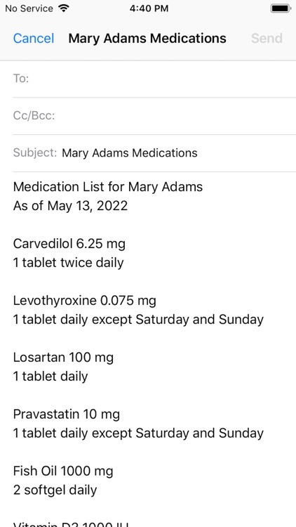 ListMeds II screenshot-5