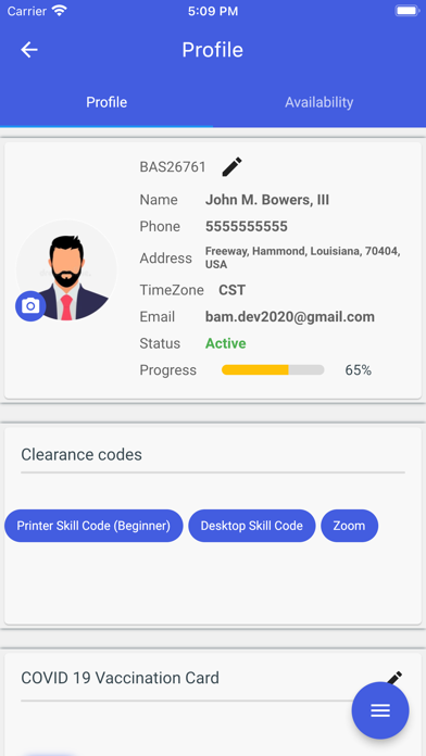 Barrister Technician Screenshot