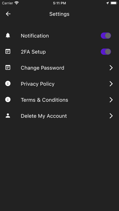 NudgeMe. Screenshot