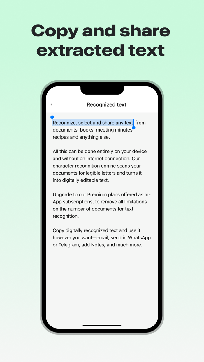 Text Scanner OCR App