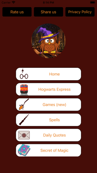 The Sorting Owl Quiz Screenshot