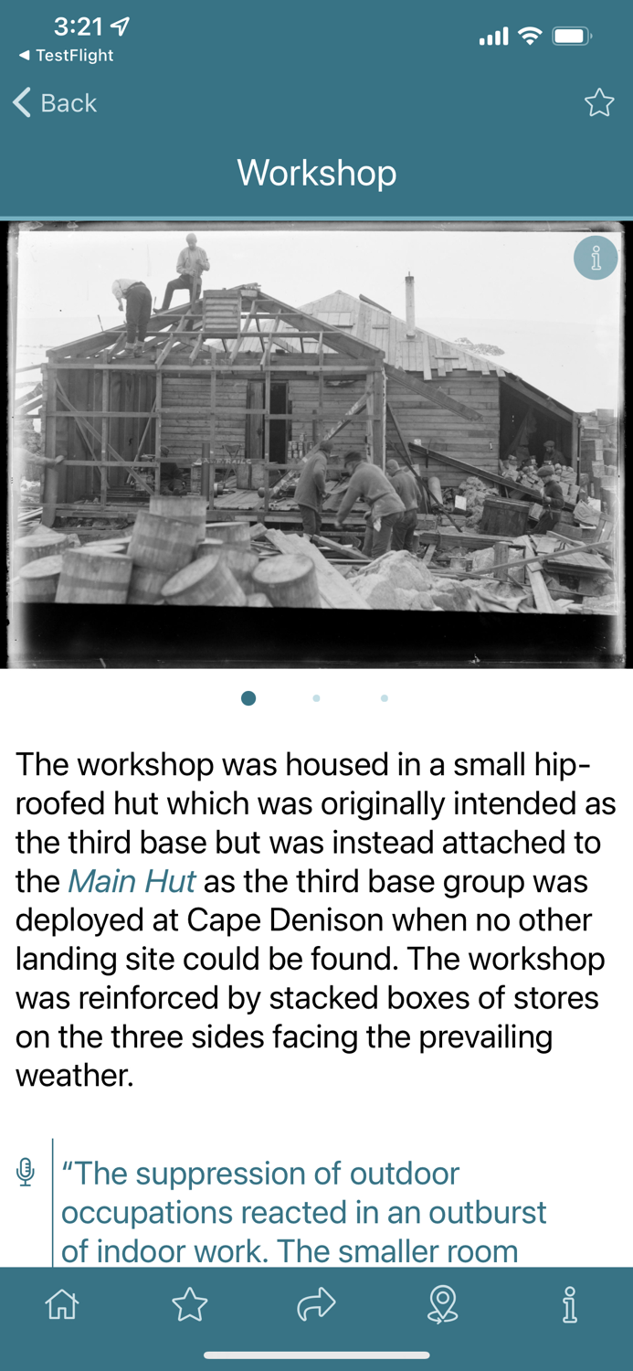 Mawsons Huts Explorer