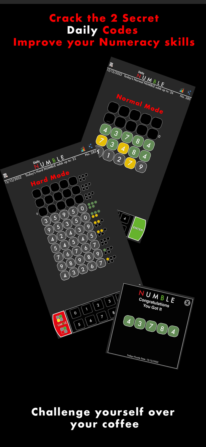 NUMBLE  Daily Mastermind