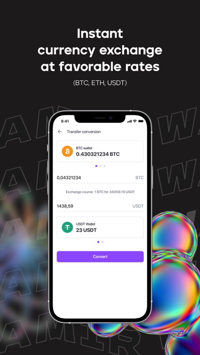Crypto Wallet Amir: Stake BTC Screenshot