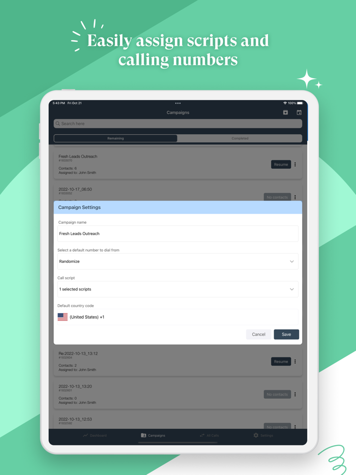 Sales Dialer by JustCall