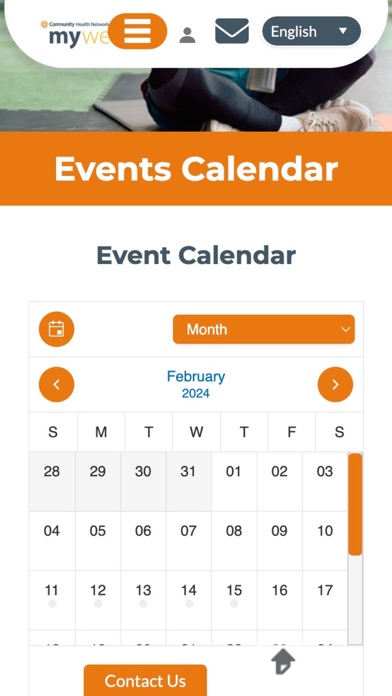 CHN myWellness Screenshot