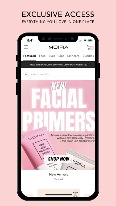 Moira Cosmetics Screenshot
