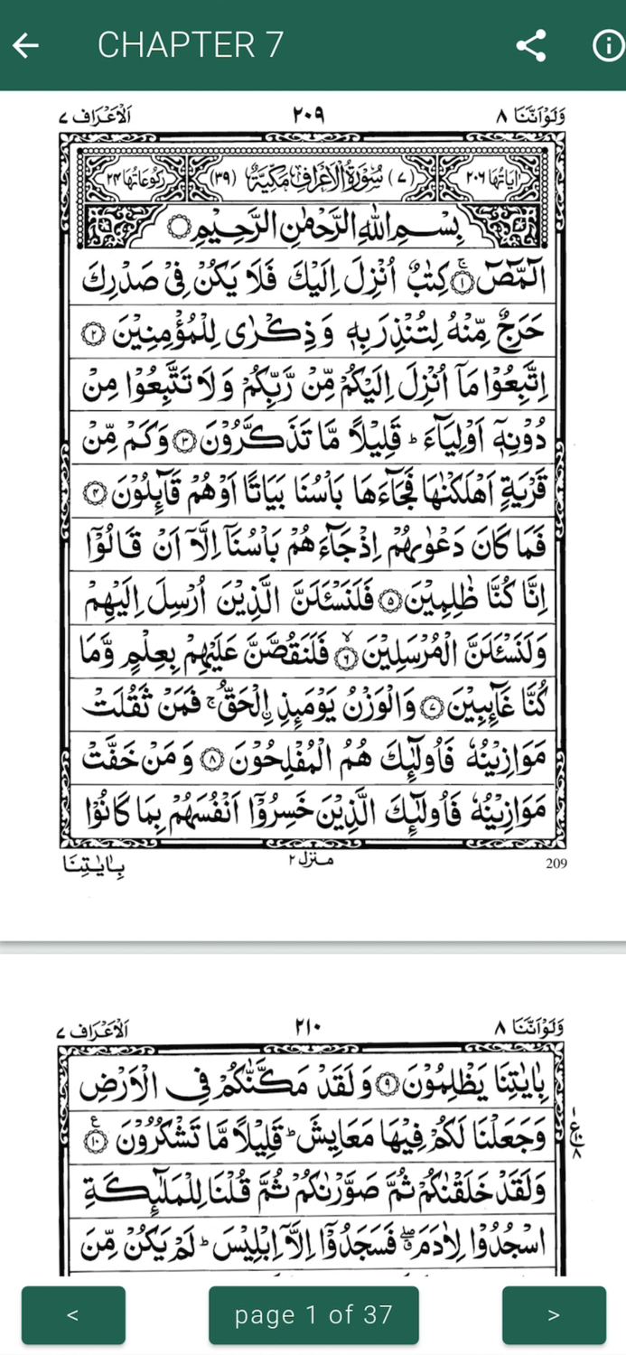Quran in Arabic Book of Allah