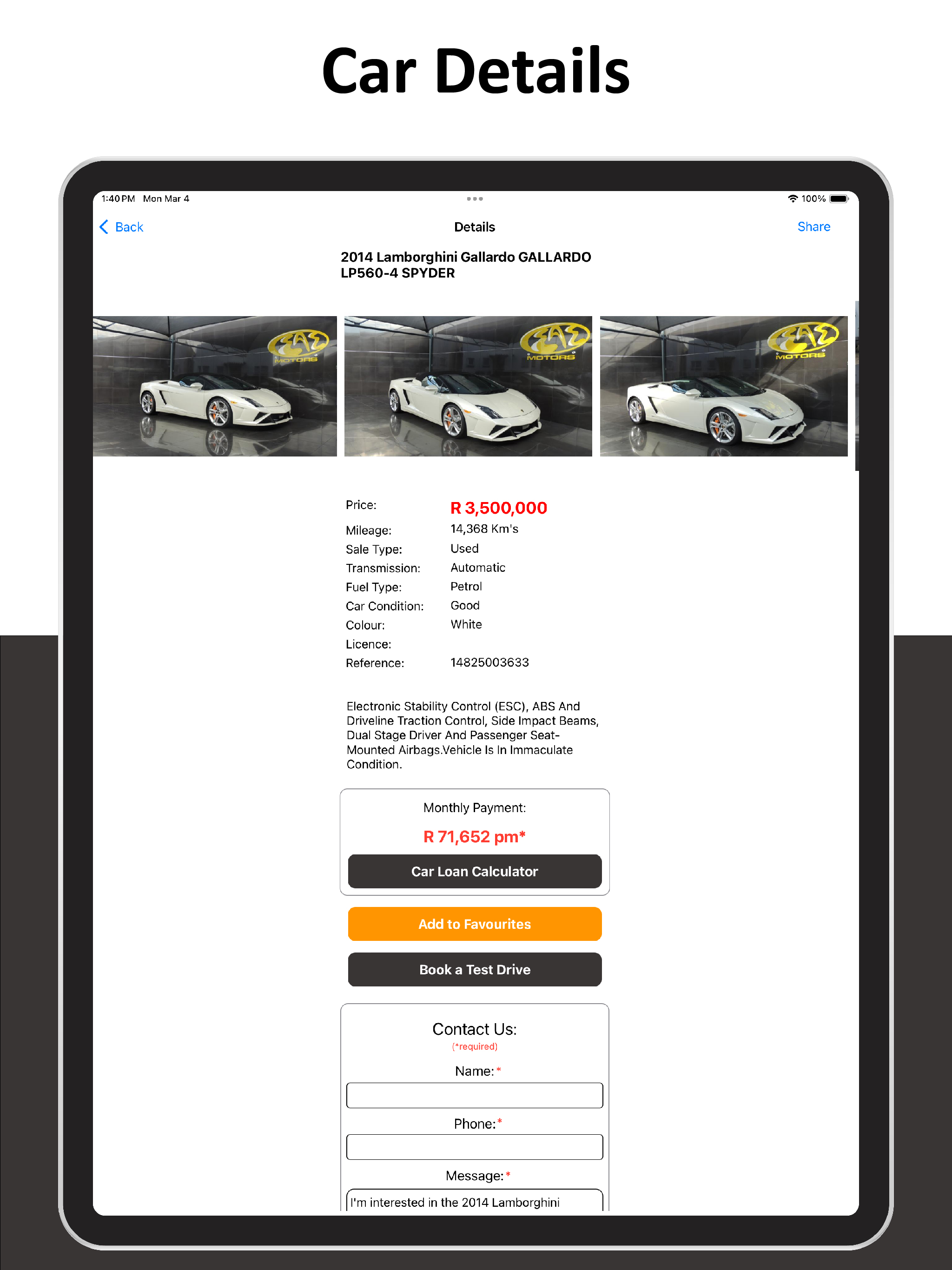 EAE Motors screenshot 13